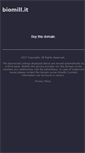 Mobile Screenshot of biomill.it